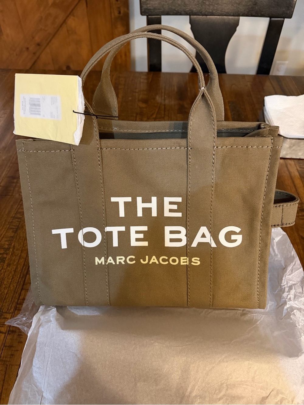 Marc Jacobs The Tote Bag in Slate Green